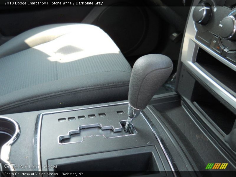Stone White / Dark Slate Gray 2010 Dodge Charger SXT