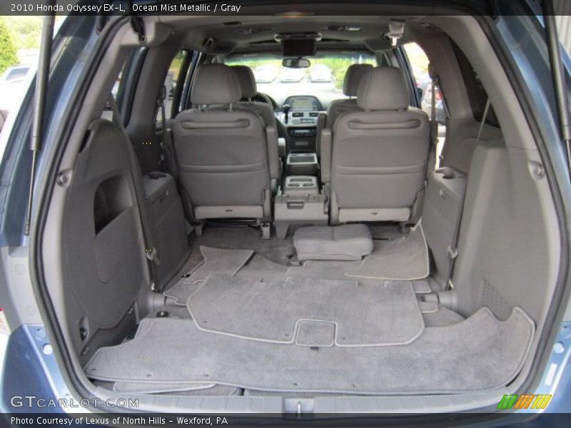 Ocean Mist Metallic / Gray 2010 Honda Odyssey EX-L