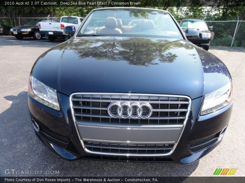  2010 A5 2.0T Cabriolet Deep Sea Blue Pearl Effect