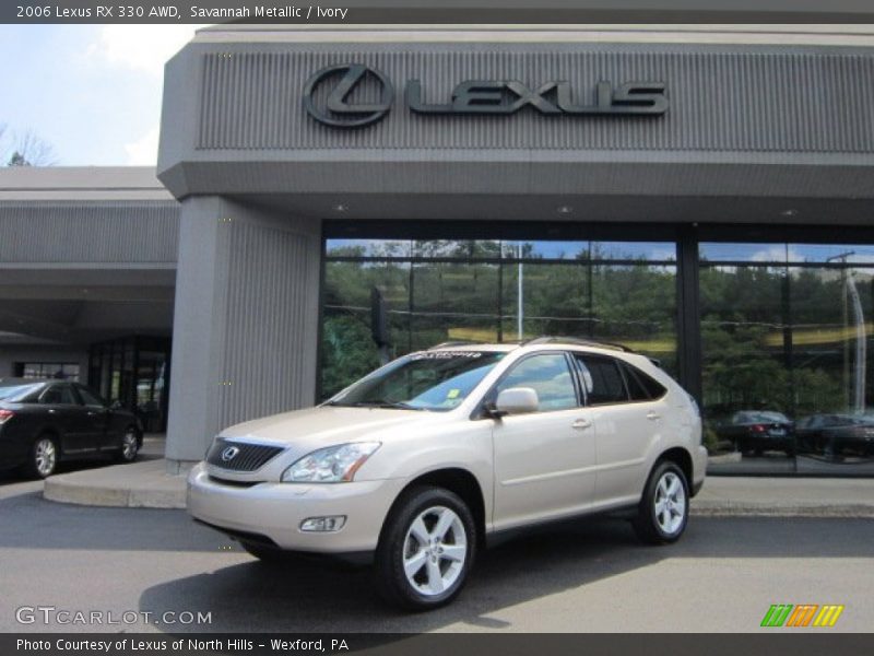 Savannah Metallic / Ivory 2006 Lexus RX 330 AWD