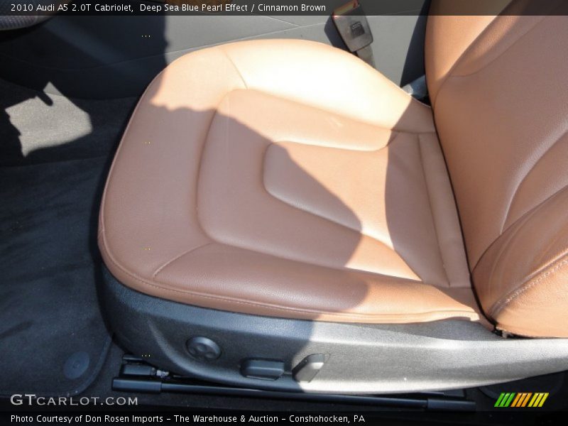  2010 A5 2.0T Cabriolet Cinnamon Brown Interior