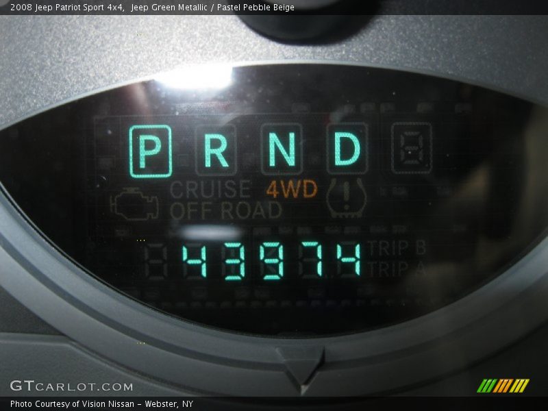 Jeep Green Metallic / Pastel Pebble Beige 2008 Jeep Patriot Sport 4x4