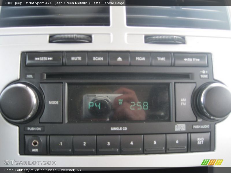 Jeep Green Metallic / Pastel Pebble Beige 2008 Jeep Patriot Sport 4x4