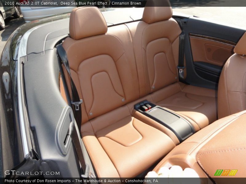 2010 A5 2.0T Cabriolet Cinnamon Brown Interior