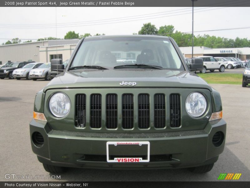 Jeep Green Metallic / Pastel Pebble Beige 2008 Jeep Patriot Sport 4x4