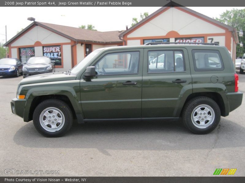 Jeep Green Metallic / Pastel Pebble Beige 2008 Jeep Patriot Sport 4x4