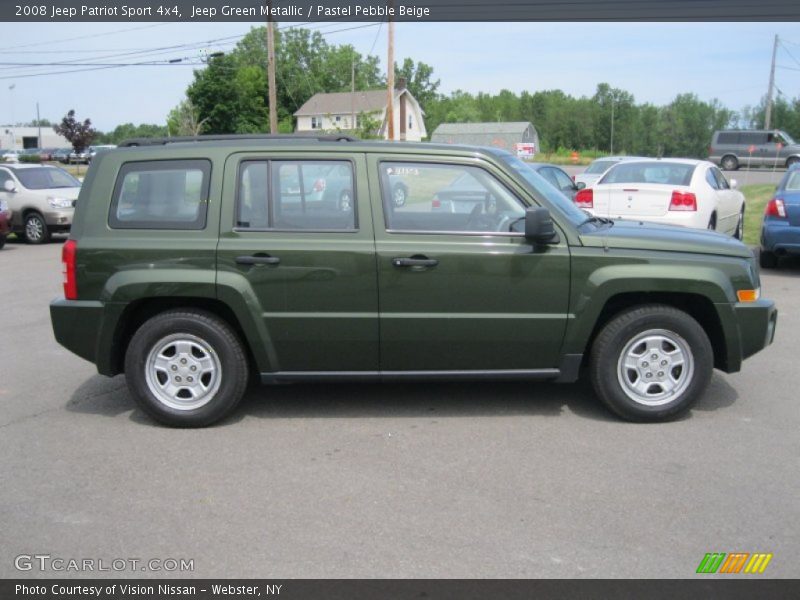 Jeep Green Metallic / Pastel Pebble Beige 2008 Jeep Patriot Sport 4x4