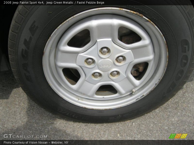 Jeep Green Metallic / Pastel Pebble Beige 2008 Jeep Patriot Sport 4x4