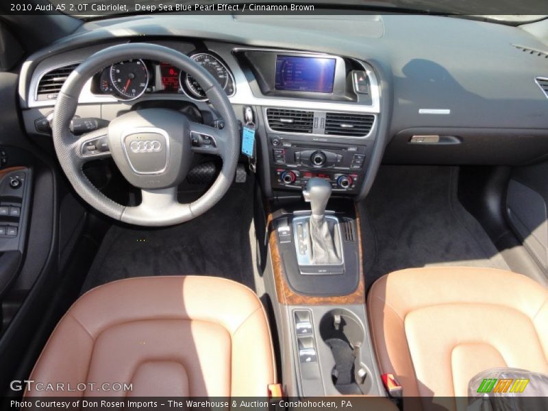 Dashboard of 2010 A5 2.0T Cabriolet