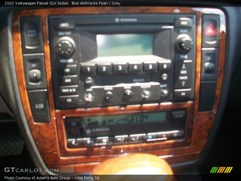 Blue Anthracite Pearl / Grey 2002 Volkswagen Passat GLX Sedan