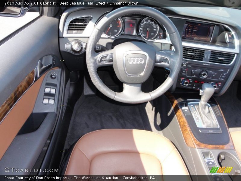 Dashboard of 2010 A5 2.0T Cabriolet