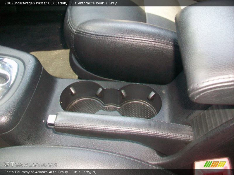 Blue Anthracite Pearl / Grey 2002 Volkswagen Passat GLX Sedan