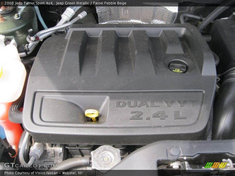 Jeep Green Metallic / Pastel Pebble Beige 2008 Jeep Patriot Sport 4x4