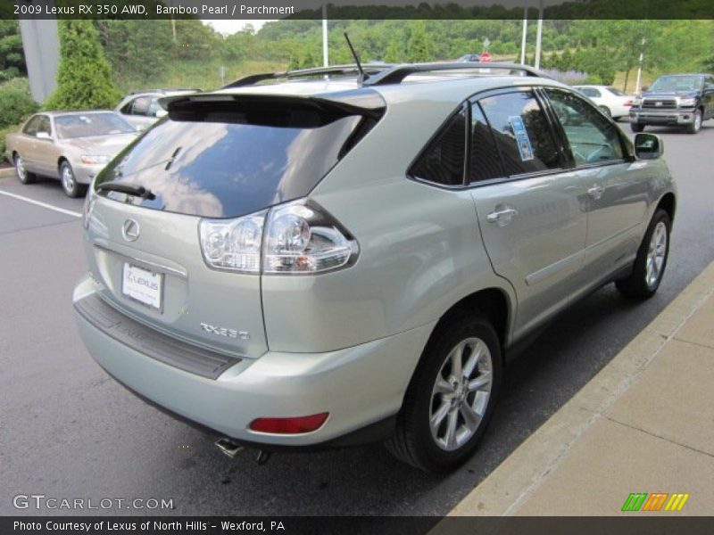 Bamboo Pearl / Parchment 2009 Lexus RX 350 AWD