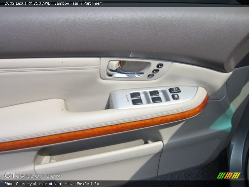 Bamboo Pearl / Parchment 2009 Lexus RX 350 AWD