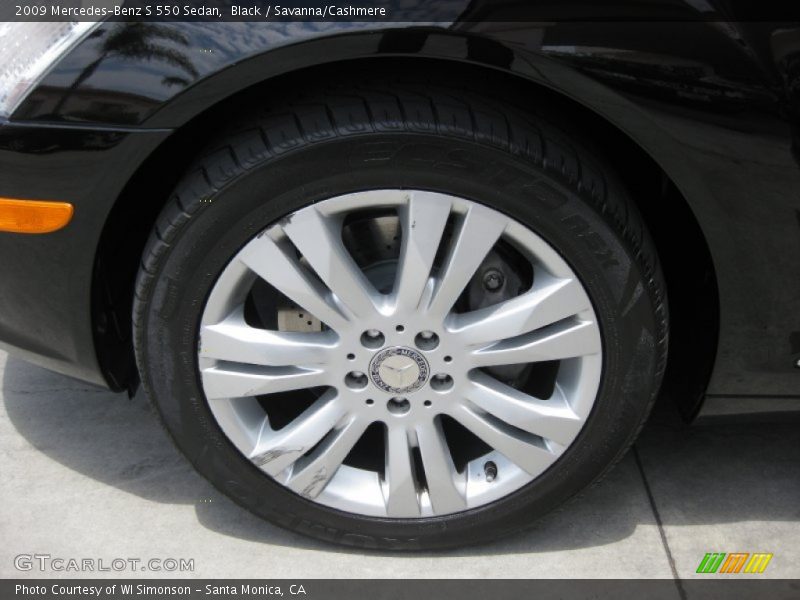  2009 S 550 Sedan Wheel