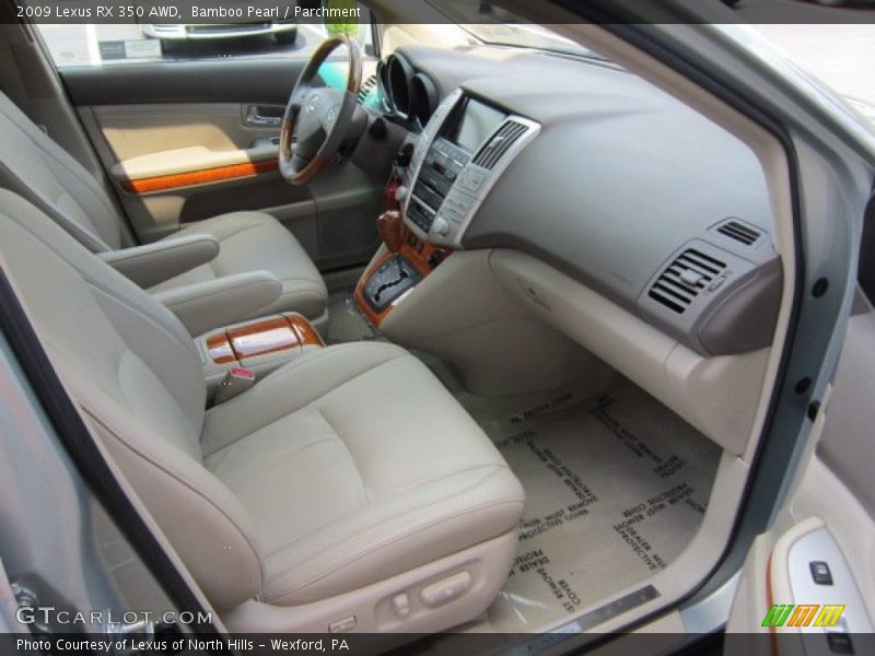 Bamboo Pearl / Parchment 2009 Lexus RX 350 AWD