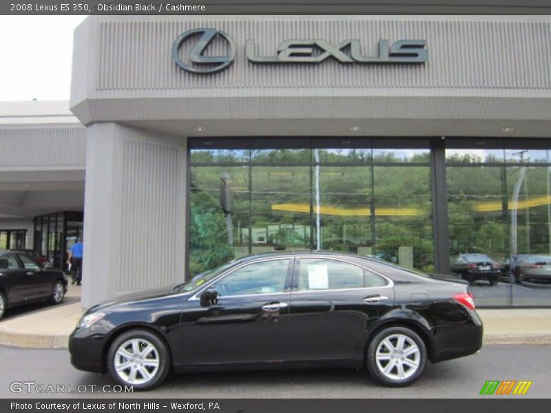 Obsidian Black / Cashmere 2008 Lexus ES 350
