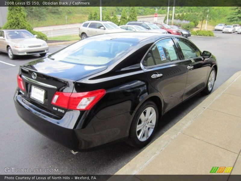 Obsidian Black / Cashmere 2008 Lexus ES 350
