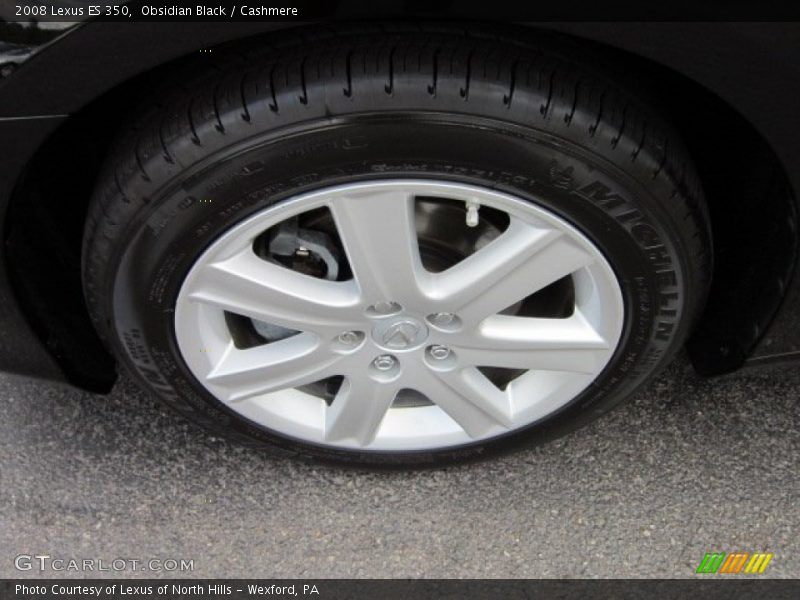 Obsidian Black / Cashmere 2008 Lexus ES 350