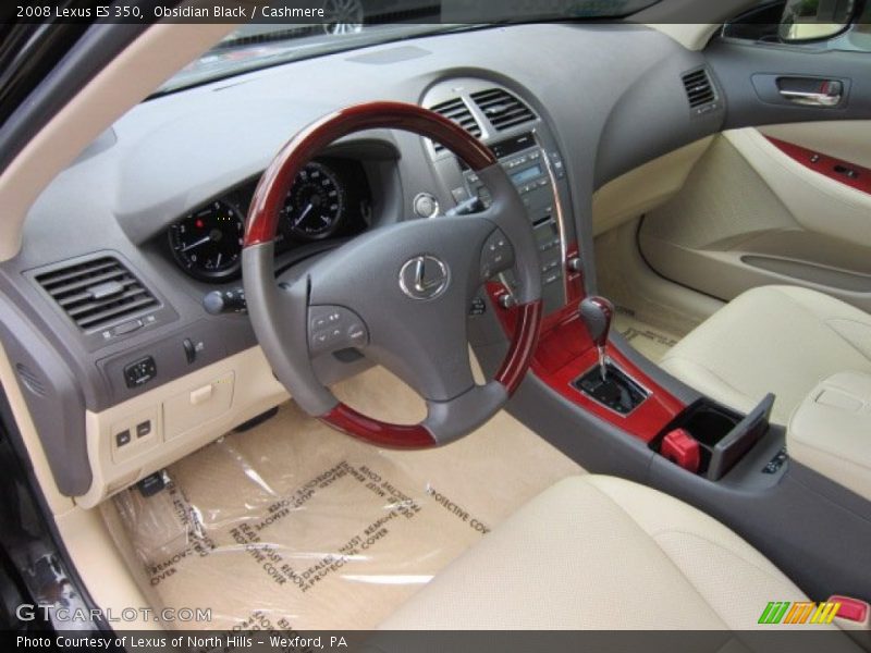 Obsidian Black / Cashmere 2008 Lexus ES 350