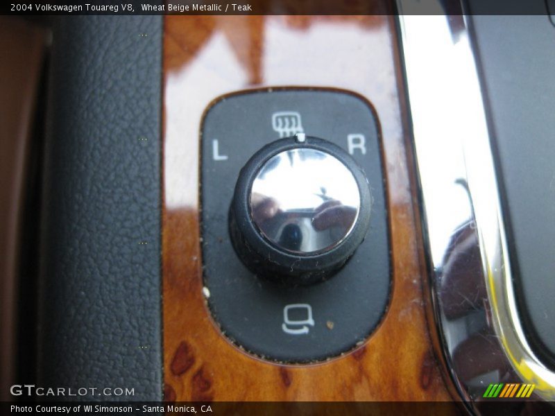 Wheat Beige Metallic / Teak 2004 Volkswagen Touareg V8
