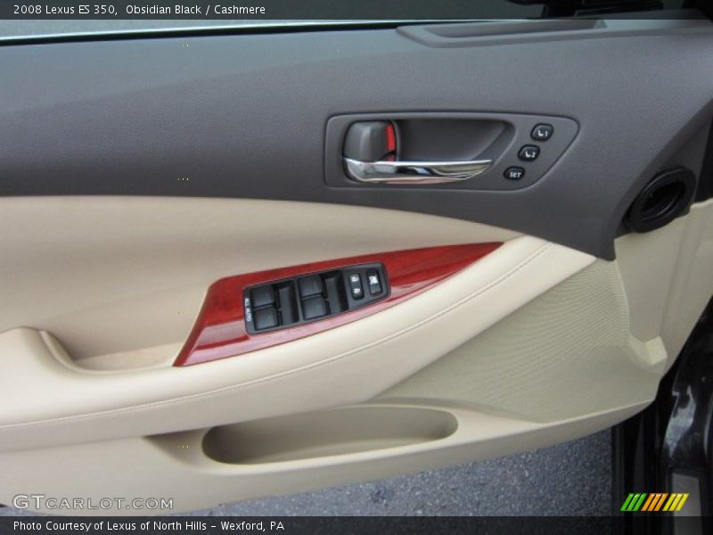 Obsidian Black / Cashmere 2008 Lexus ES 350