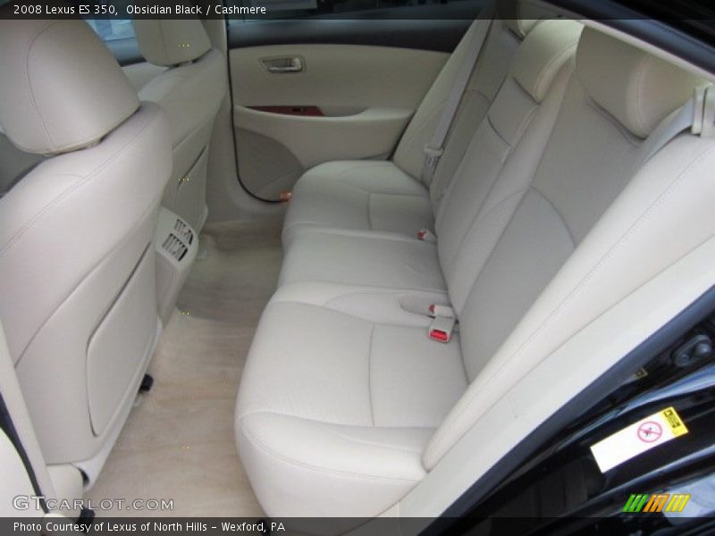 Obsidian Black / Cashmere 2008 Lexus ES 350
