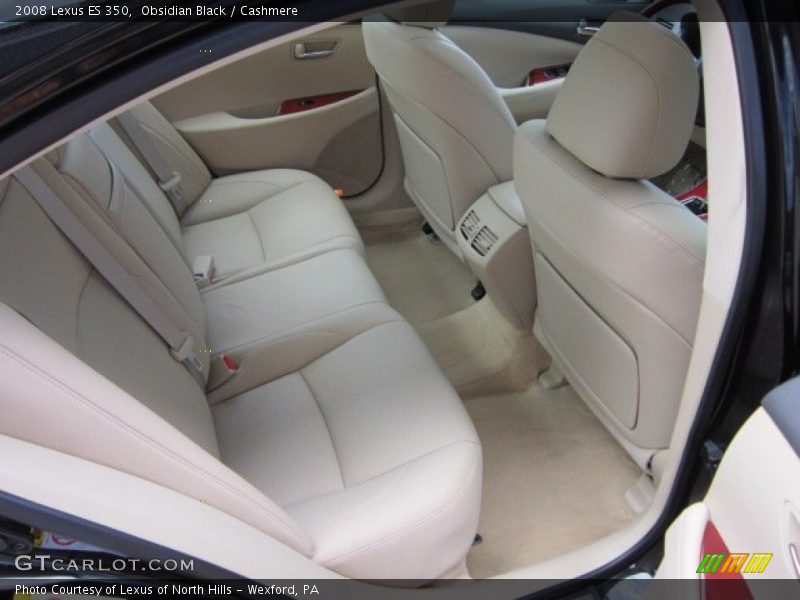 Obsidian Black / Cashmere 2008 Lexus ES 350