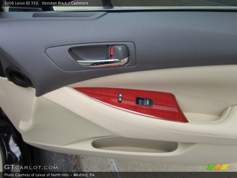 Obsidian Black / Cashmere 2008 Lexus ES 350