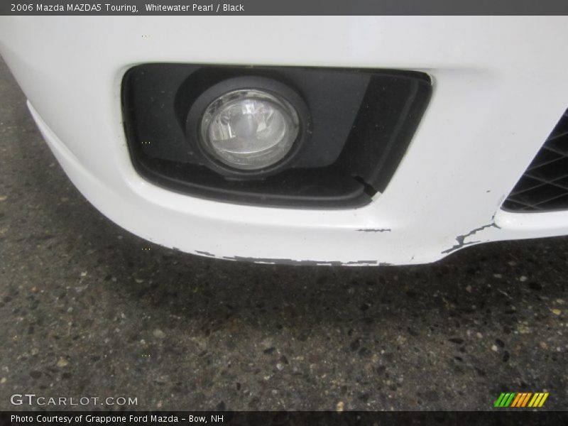 Whitewater Pearl / Black 2006 Mazda MAZDA5 Touring