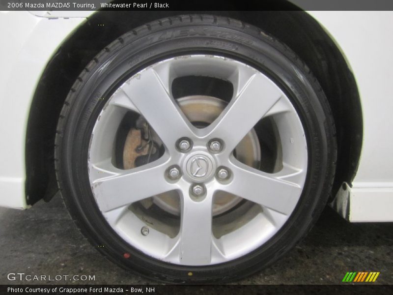 Whitewater Pearl / Black 2006 Mazda MAZDA5 Touring