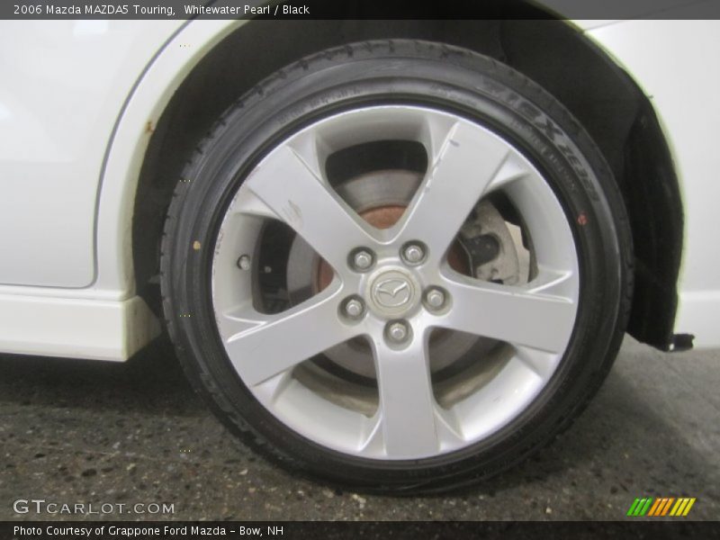 Whitewater Pearl / Black 2006 Mazda MAZDA5 Touring