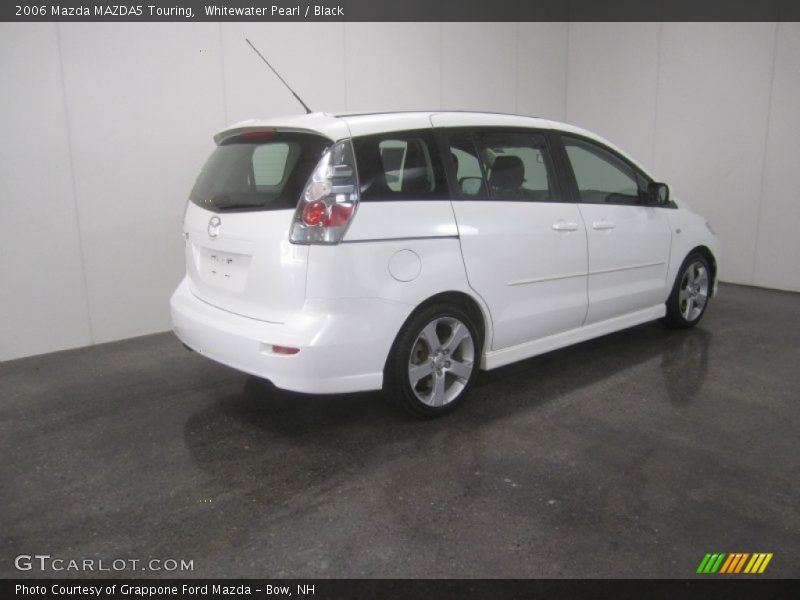 Whitewater Pearl / Black 2006 Mazda MAZDA5 Touring
