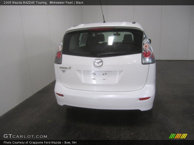 Whitewater Pearl / Black 2006 Mazda MAZDA5 Touring