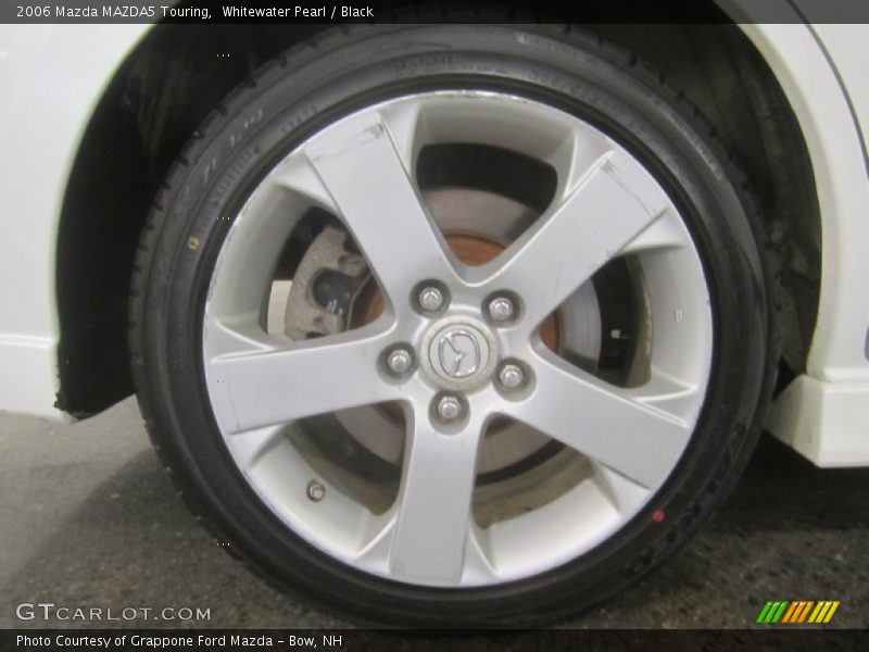 Whitewater Pearl / Black 2006 Mazda MAZDA5 Touring