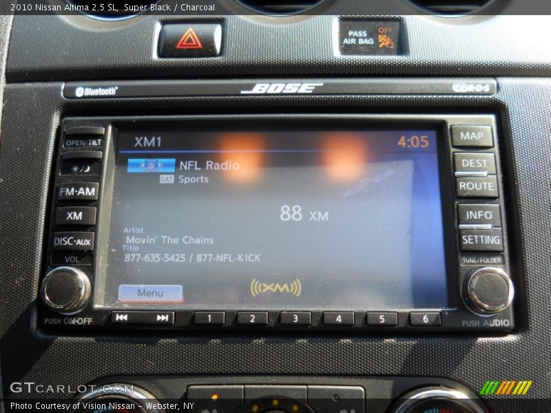 Super Black / Charcoal 2010 Nissan Altima 2.5 SL