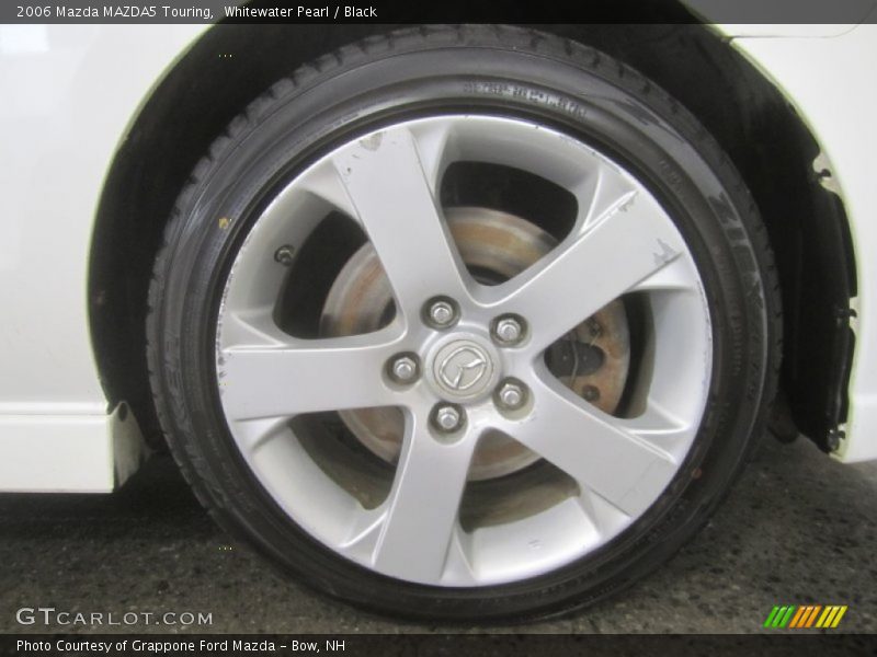 Whitewater Pearl / Black 2006 Mazda MAZDA5 Touring