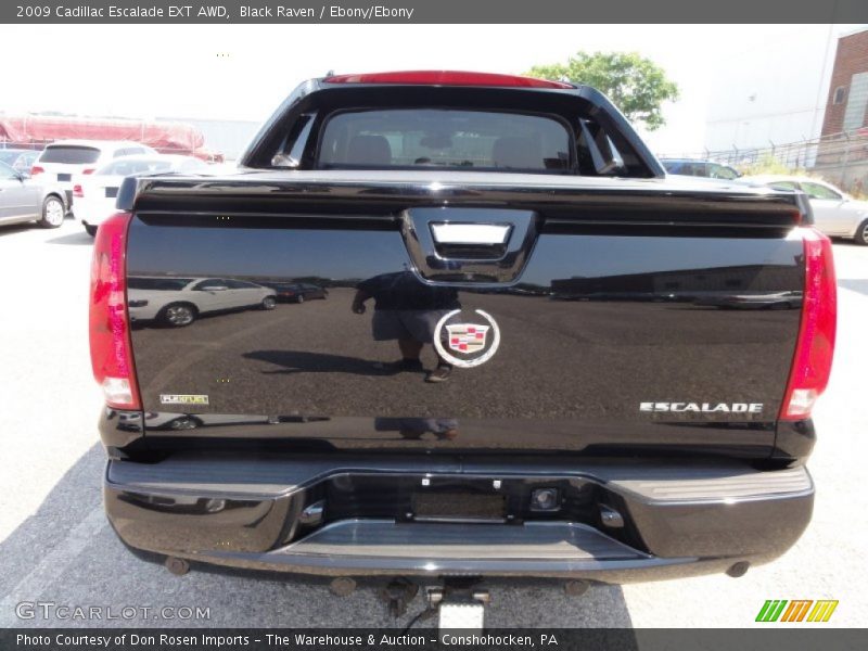 Black Raven / Ebony/Ebony 2009 Cadillac Escalade EXT AWD