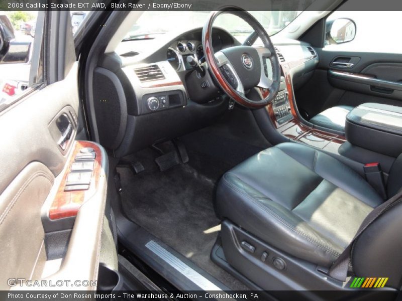 Black Raven / Ebony/Ebony 2009 Cadillac Escalade EXT AWD