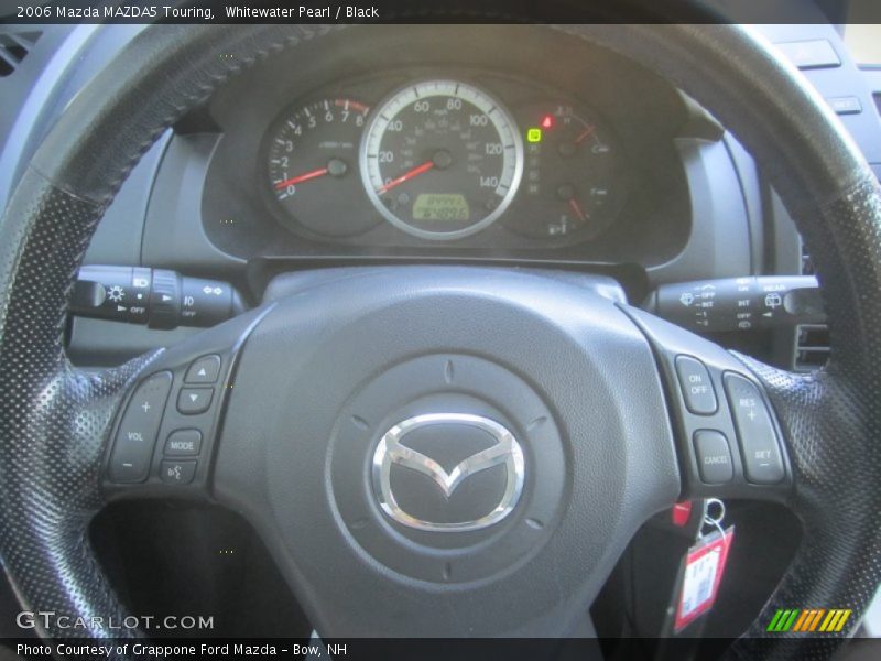 Whitewater Pearl / Black 2006 Mazda MAZDA5 Touring