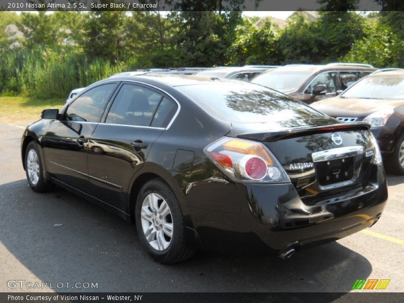 Super Black / Charcoal 2010 Nissan Altima 2.5 SL