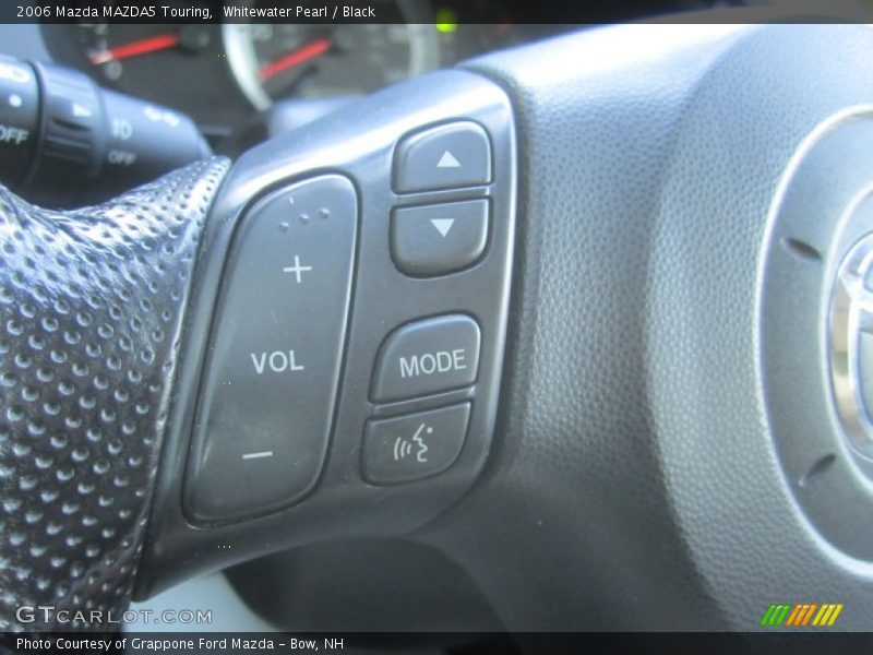 Whitewater Pearl / Black 2006 Mazda MAZDA5 Touring