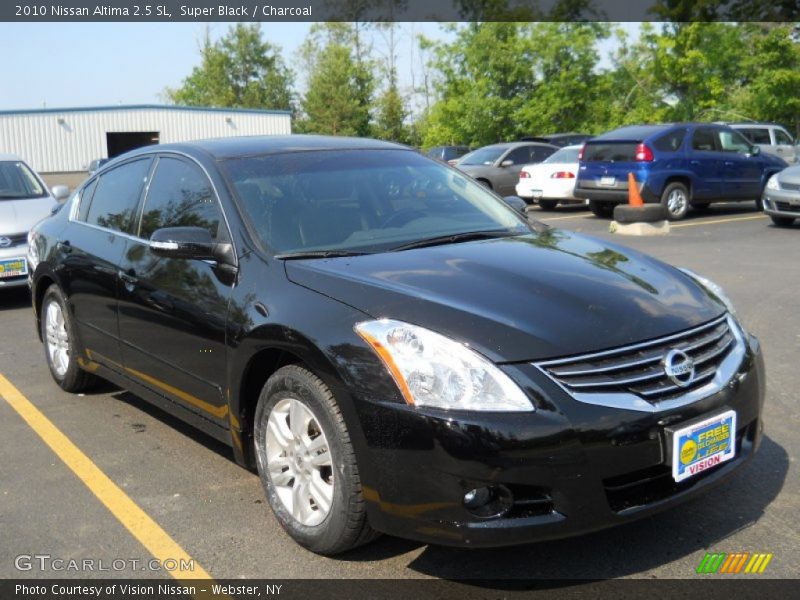 Super Black / Charcoal 2010 Nissan Altima 2.5 SL