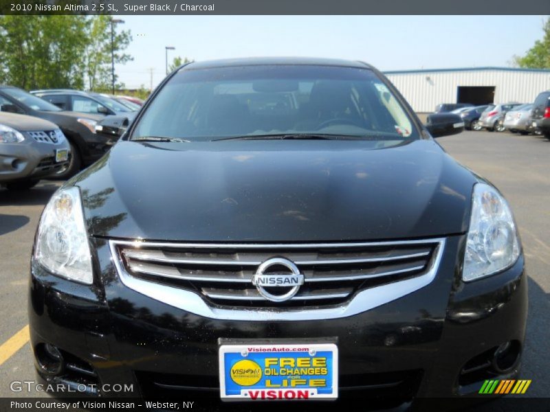 Super Black / Charcoal 2010 Nissan Altima 2.5 SL