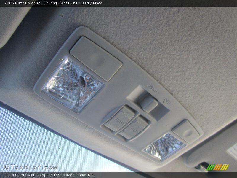 Whitewater Pearl / Black 2006 Mazda MAZDA5 Touring