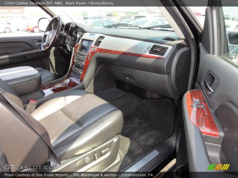 Black Raven / Ebony/Ebony 2009 Cadillac Escalade EXT AWD