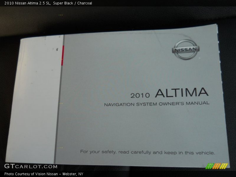 Super Black / Charcoal 2010 Nissan Altima 2.5 SL