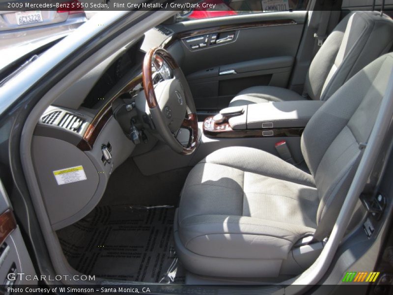  2009 S 550 Sedan Grey/Dark Grey Interior