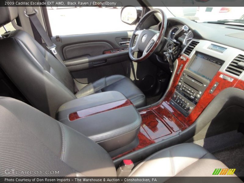 Black Raven / Ebony/Ebony 2009 Cadillac Escalade EXT AWD